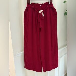 LuLaRoe Dianne Red Pants